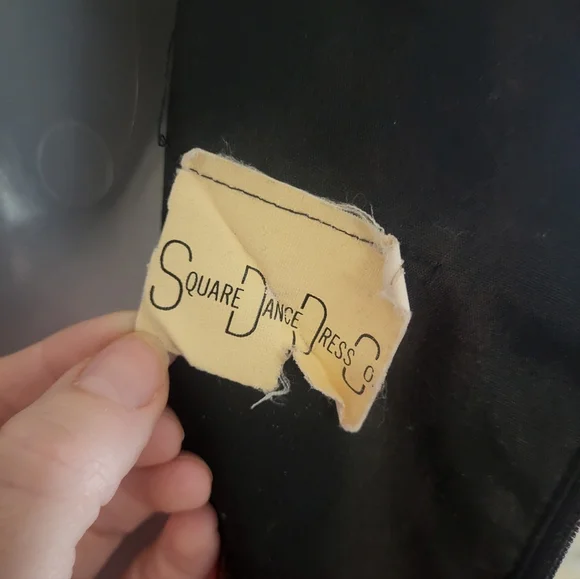 square dance co red zebra leopard animal print swing dress vintage rockabilly - Picture 6 of 10